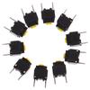 10Pcs Mute Button 6*6*7.3Mm Silent Switch Micro Mouse Button Switch