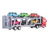 Transport Car Carrier Truck Toy with 6 Small Car for Kids Pull Back Detachable Interactive Toy Carrier Truck