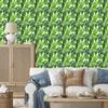 Green Palm Leaves Wallpaper for Living Room and Bedroom 50x1000
