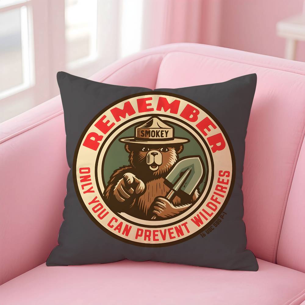 Аниме S-Smokey B-Bear Наволочка с рисунком наволочка для гостиной диванная наволочка декор для спальни