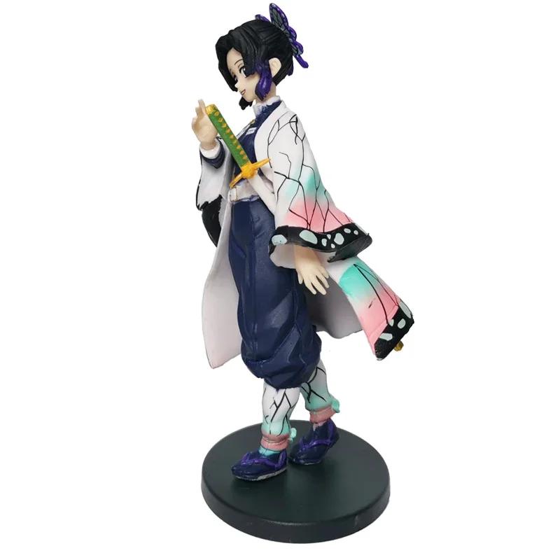 Аниме Фигурка Клинок Рассекающий Демонов Фигурки Действия Игрушки Kimetsu No Yaiba Кукла Танджиро Незуко Зеницу Фигурка Иноске Воин ПВХ Модель Игрушки