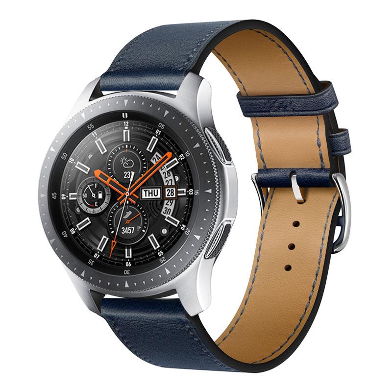 20mm 22mm Band For Samsung Galaxy Watch 6/4 Classic 5 pro/Active 2 44mm 40mm Sport Leather Bracelet Huawei GT 4-3-Pro-2-2e Strap