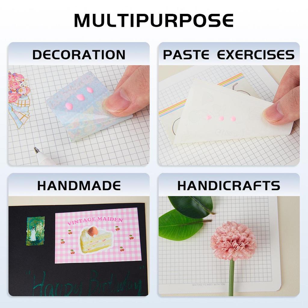 Портативный быстросохнущий клей-ручка Macaron для DIY и студенческих поделок