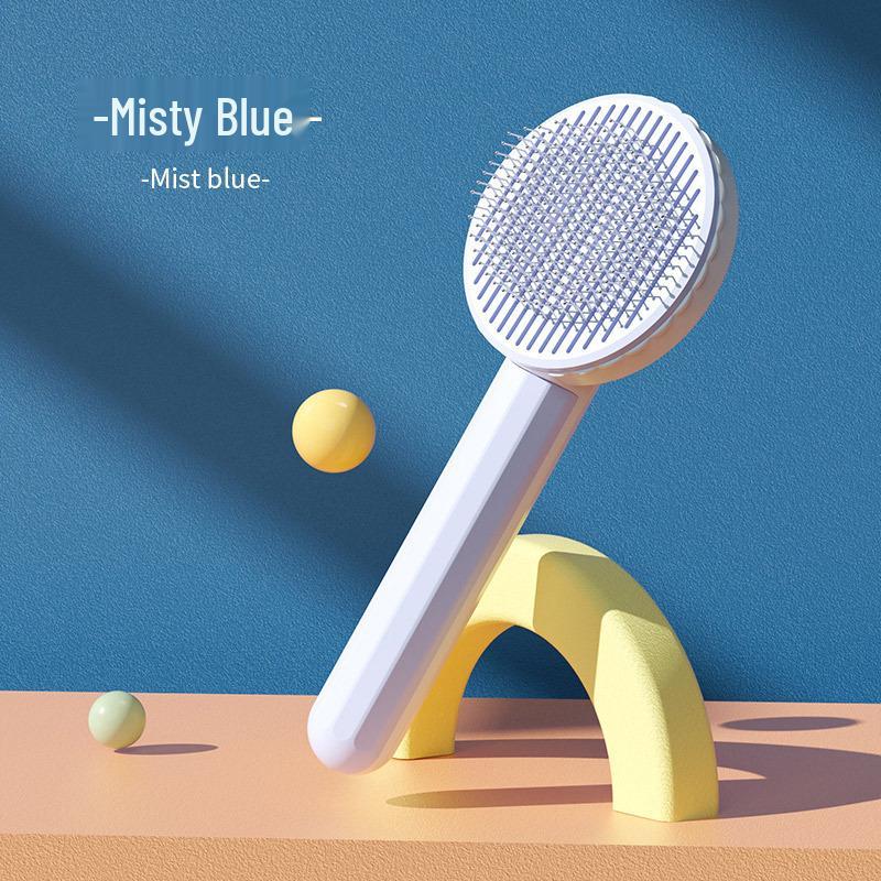 Pet Self-Cleaning Cat & Dog Massage Comb for Loose Hair Removal