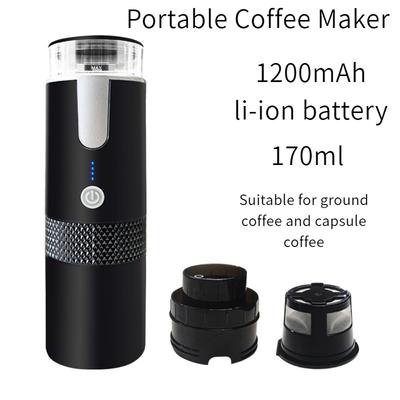 Портативная электрическая кофемашина, беспроводная американская концентрированная капсульная кофемашина, уличная машина