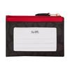 New COACH Coated Canvas Card Holder Mini Women's Red CW870-IMXD0