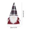 26 дюймов Рождественская елка Топпер Гном Шведский Tomte Gnome Рождественские украшения Санта-Гномы Плюшевый скандинавский Рождественский декор