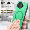 For POCO F7 Ultra Case for POCO F7 Pro Luxury Leather for Magsafe Magnetic Wireless Charging Cover for POCO X7 Pro F7ultra Shell