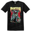 Pantera Рок Металл Ковбой Скелет Футболка Винтажная Графическая Футболка Группы