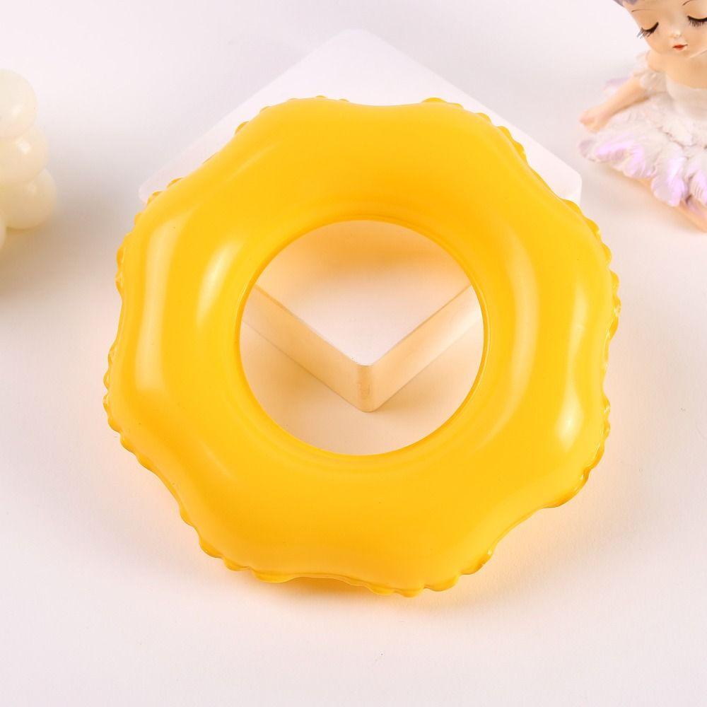 Кавайная кукла спасательный круг кольцо для плавания DIY кукольный домик игрушка украшения для пейзажа цветной мини-круг для плавания куклы игрушка для ролевых игр