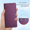 Luxury Leather Case For OPPO A56 A16 A55S A54S K10 A96 A76 A36/Reno 12F Reno12 RFID Blocking Card Slot Magnetic Attraction Stand Shockproof Flip Cover