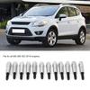 Набор из 12 хромированных болтов крышки клапана подходит для двигателей Ford 260 289 302 351W