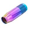 Abfer Shift Knob Aluminum Alloy Car Gear Stick Shifter Head Replacement Auto Manual Vehicle Universal Car Accessories Interior (Multi Color)
