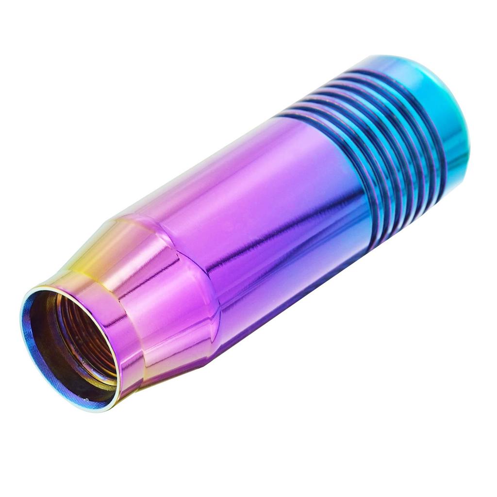 Abfer Shift Knob Aluminum Alloy Car Gear Stick Shifter Head Replacement Auto Manual Vehicle Universal Car Accessories Interior (Multi Color)