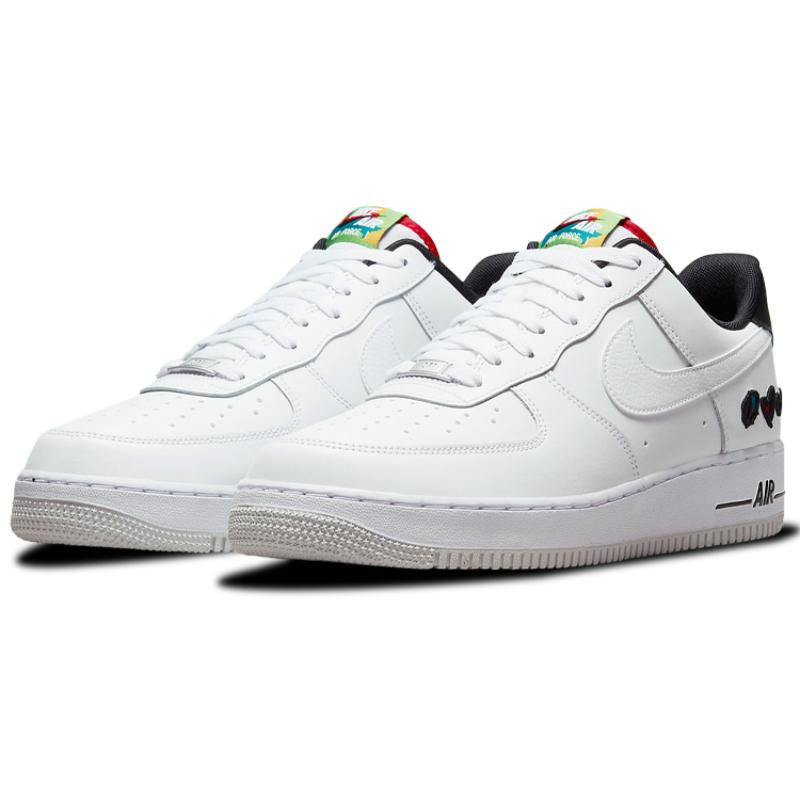 Nike Air Force 1 Low '07 LV8 3 Peace Love Swoosh Sneakers DM8148-100
