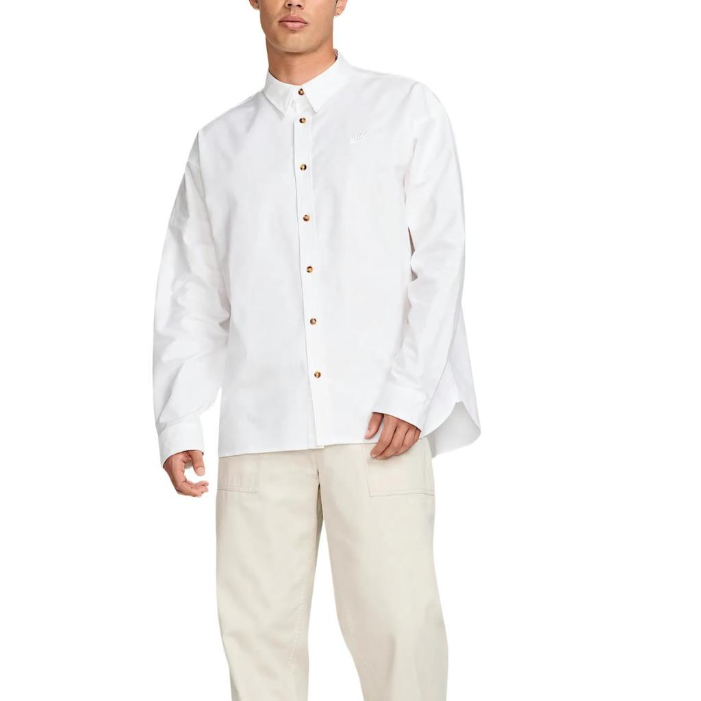 Nike Мужская рубашка Club Oxford Futura HM9591-100
