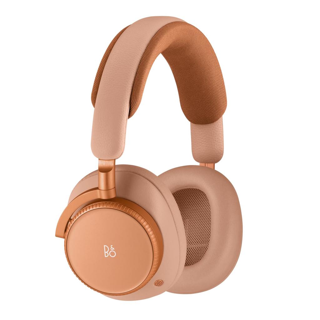 Bang Olufsen Flagship Wireless Headphones Beoplay H100 Sunset Apricot Active Noise Cancellation Bluetooth Stereo Wired Sustainable Design & 3.5mm