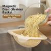 New Magnetic Sink Drain Basket Triangle Multifunctional Food Waste Filter Basket Kitchen Sink Filter Kitchen Supplies