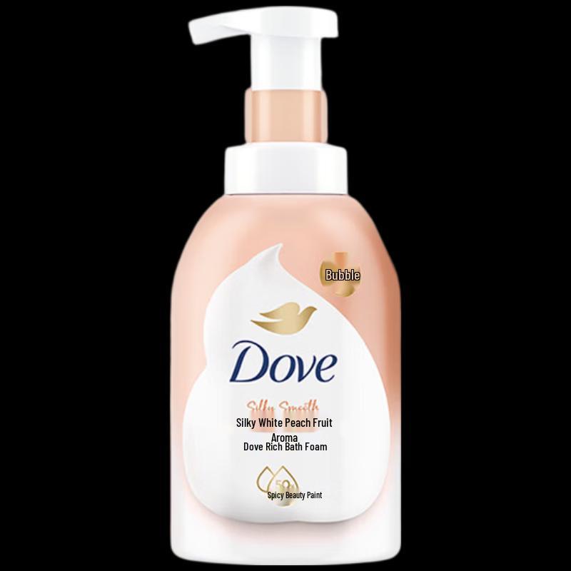 Dove Nourishing White Peach Scented Mousse Shower Foam