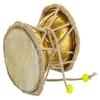 Damru Musical Instrument Round Shape,  Mahadev Puja, Kirtan, Bhajans Good Quality