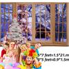 Children's Christmas Photography Backdrop Cloth With Various Designs