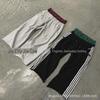2024 Summer Retro High-Waisted Striped Loose Straight Pants for Men and Women