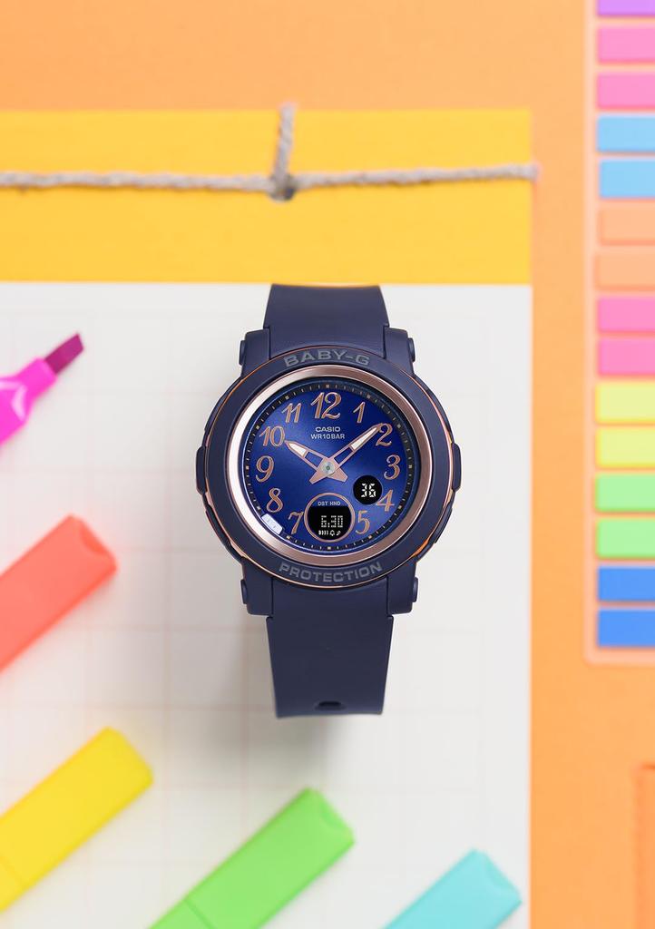 Casio Baby-G Watch (Official Japanese Product) BGA-290SA-2AJF Women's Navy
