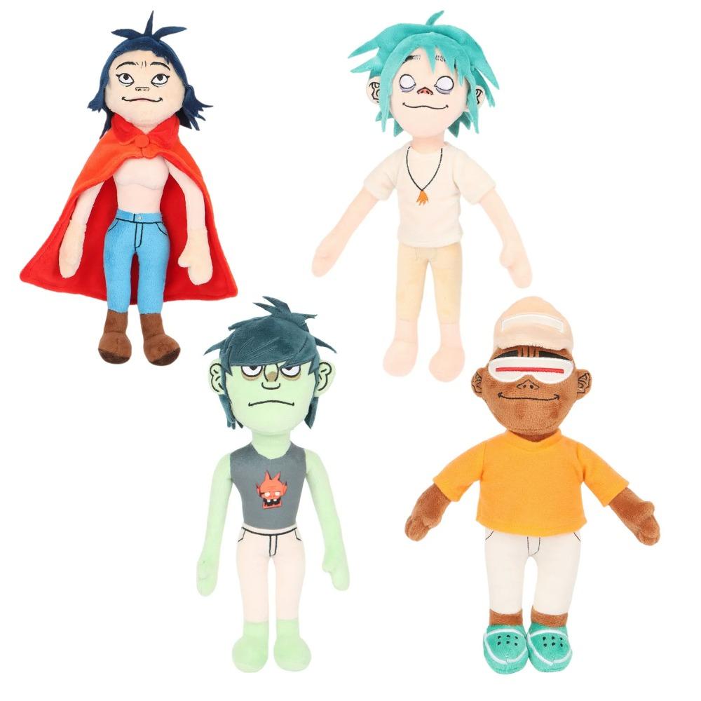 30 см Плюшевые куклы Gorillaz Noodle Подарок Группа Gorillaz Мягкие игрушки Коллекция фанатов Праздничная вечеринка Пасхальные подарки
