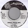 7inch Record TITO SIMON - Jamaica Reggae Boys J164 Jaguar Jamaica Reggae, Ska & Dub Used