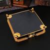 Luxury Tissue Box Storage Box Stylish Hollow Carved Golden Tissue Box For Bedroom Dressers Night Stands Desks & Tables