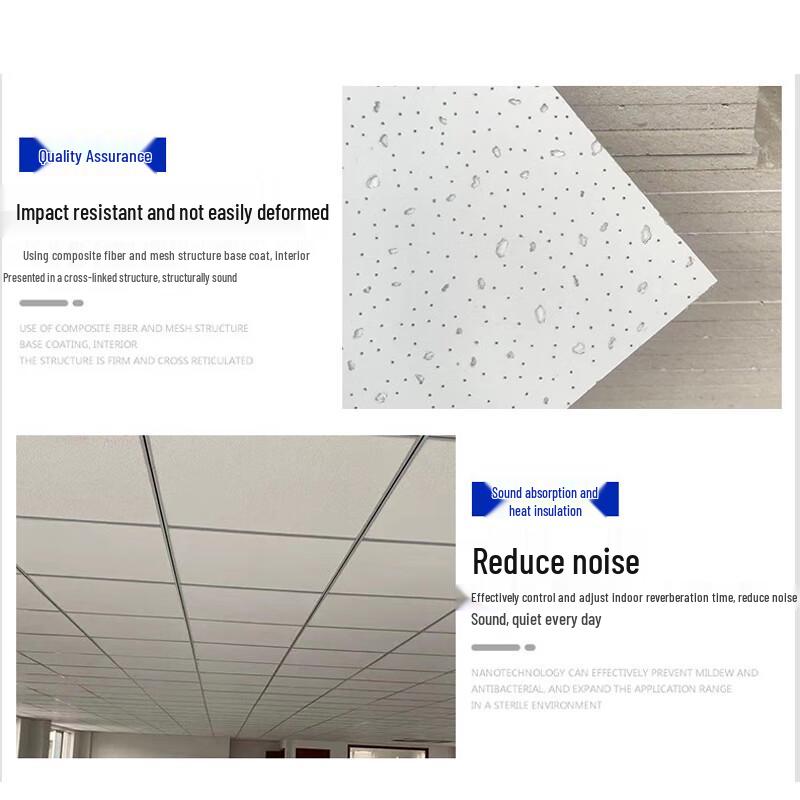 Zhuang Taitai Mineral Wool Acoustic Ceiling Panel