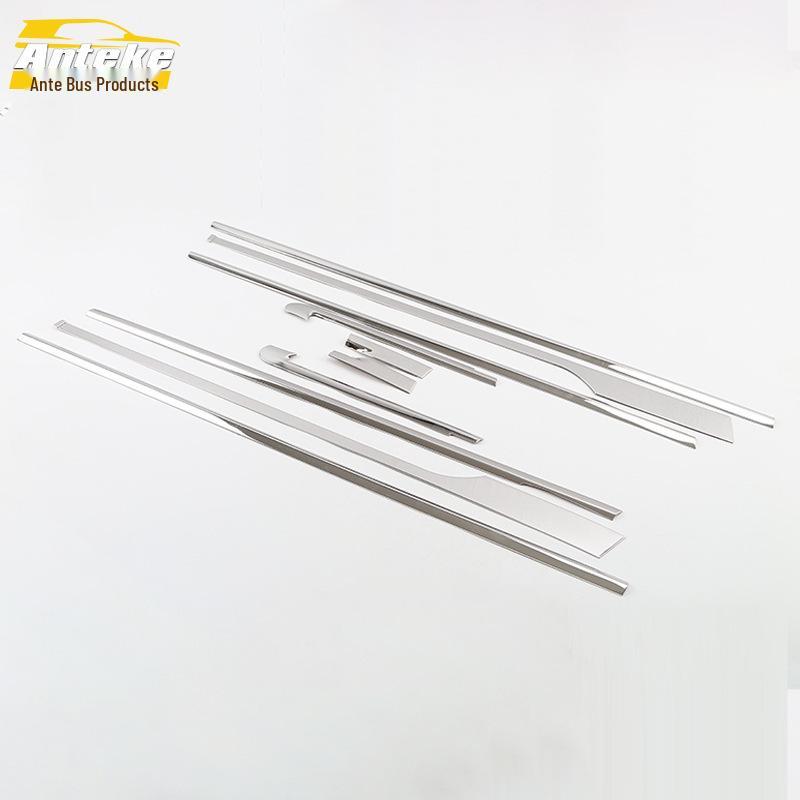 Anti-scratch GM8 Window Decorative Trim: Exterior Glass Strip for 18 Models