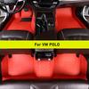 Car Floor Mats For VW POLO Auto Carpets Foot Coche Accessorie