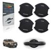 SUVVNE Магнитные протекторы дверных ручек для Land Cruiser Легкий ТПУ Карбоновое волокно Защита дверных ручек автомобиля Набор японской инструкции