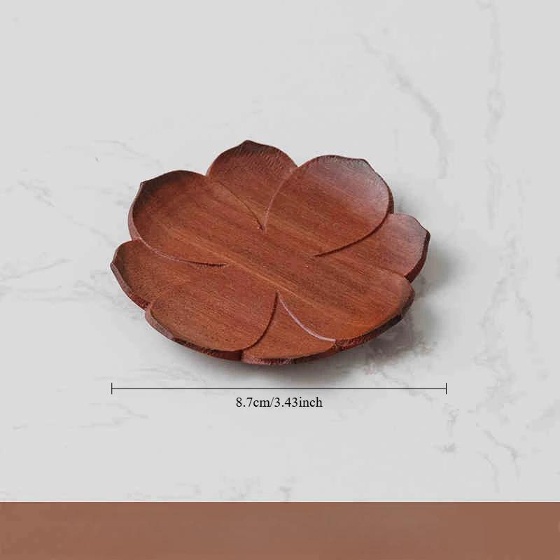 Узорчатые деревянные подставки водонепроницаемые противоскользящие коврики для чашек чая термостойкие многоразовые коврики для кружек кухонные столовые приборы декор
