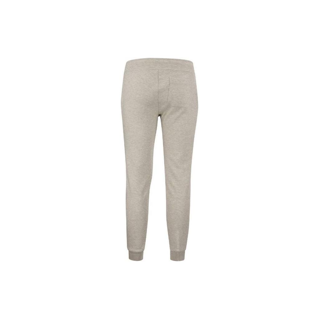 Polo Ralph Lauren FW22 однотонные спортивные штаны с вышитым логотипом и эластичным поясом, с манжетами, мужские спортивные штаны, серые 710888283-003