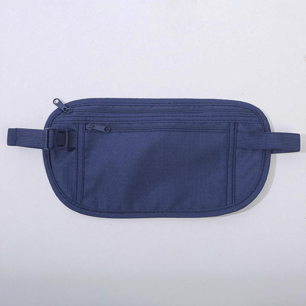 Спортивная поясная сумка для бега, невидимая дорожная поясная сумка, кошелек для паспорта и денег, поясная сумка, скрытый защитный кошелек, подарочный набор, кошелек для денег