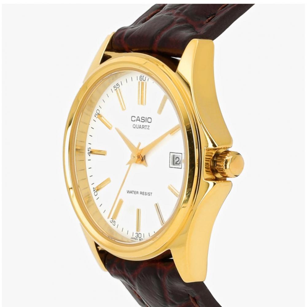 Casio Ltp 1183q 7adf Ltp 1183q 7a Analog Sat Student Leather Watch