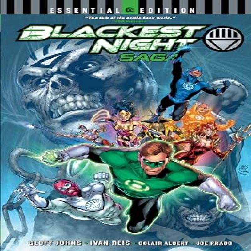 Blackest Night Saga by Ivan Reis Paperback Book 9781401290917