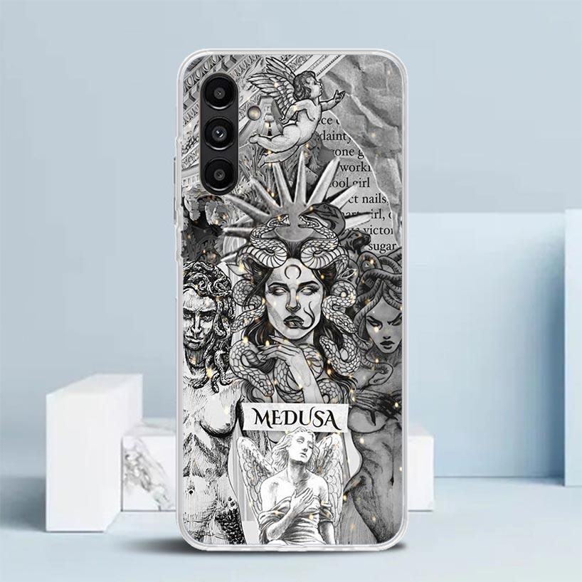 Чехол для телефона Медуза Греческая мифология Для Samsung Galaxy A17 A37 A57 A16 A15 A14 A13 A56 A55 A54 A53 A36 A35 A34 A33 A26 A25 A24 A23