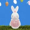 Statue Bunny Sculpture Collection Art Craft Housewarming Gift Easter Table Decoration Resin Figurine