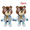 Kawaii Kanye Dropout Bear Toy Bear Plush Toys Kanye West Graduation Soft Stuffed Home Room Decor Birthday Gift