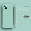 Solid Candy Color Frameless Hard PC Back Cover Case For iPhone 14 15 Plus 13 12 Mini 11 Pro X XR XS Max ShockProof Thin Cases