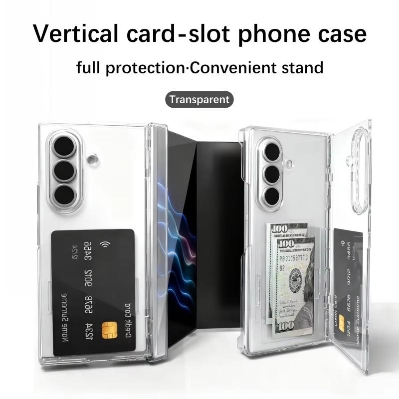 With Touch Pen for Samsung Galaxy Z Fold 6 7 5 5 4 3 TriFold Case Hinge Armor Shockproof Full Screen Protector Folding Cover