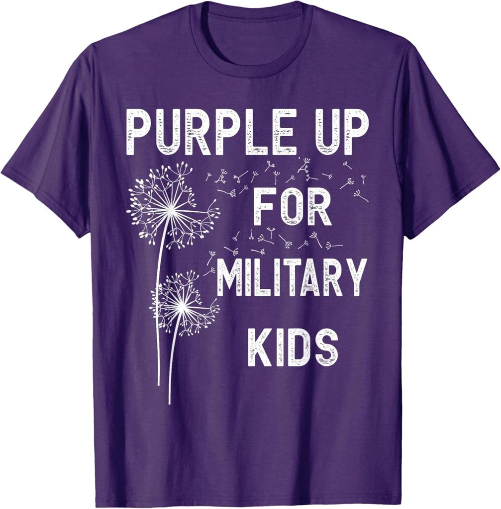 Purple Up for Military Month of the Military Child Unisex T-Shirt