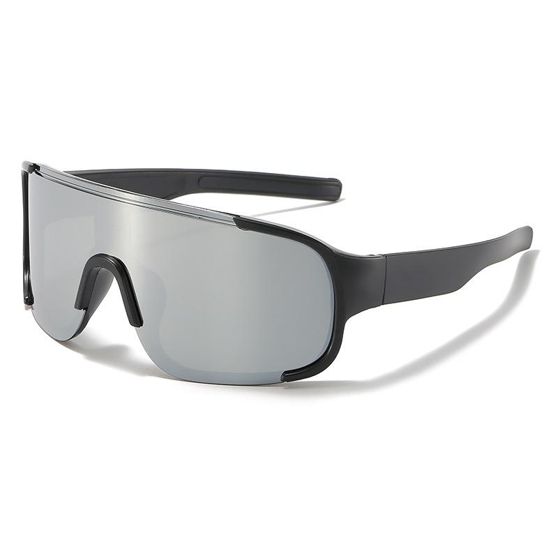 Large Frame Slim Outdoor Cycling Mountaineering Skiing Windproof Goggles Sunglasses Sun Protection Sports Sunglasses Men and Women