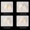 1/4Pair Resin Halloween Fangs Realistic Teeth Cosplay Fake Teeth Cosplay Fangs False Teeth  Party