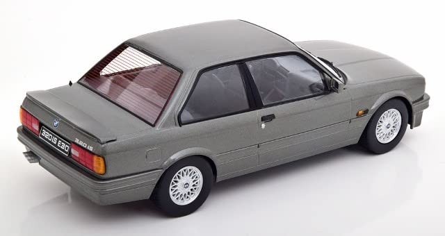 KK Scale BMW 320iS E30 Italo M3 1989 Greymetallic Finished Product KKDC180881 1/18
