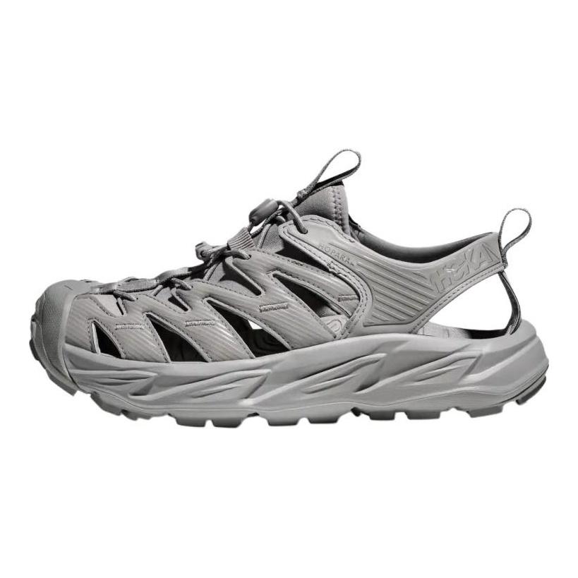 HOKA One One Серия Hopara Нескользящие и дышащие кроссовки для речного треккинга Унисекс Серые Кроссовки 1123112-SLLRG