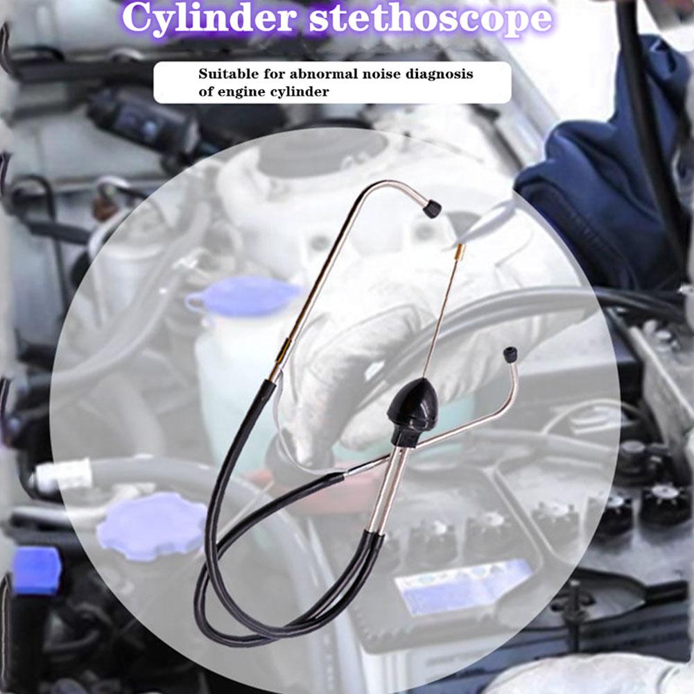 Car Hearing Tool Professional Stethoscope Auto Cylinder Diagnostic Car Stethoscope Mechanics En Q4K6